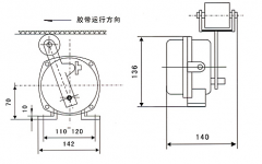 速度開關(guān)，測速傳感器XSAV11801（低速型）高低速速度開關(guān)