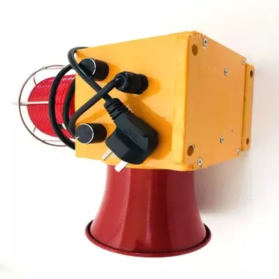旋轉(zhuǎn)式警示燈LTE-1101J/220V報(bào)警器、一體化聲光信源指示器XDT-M-135FTY皮帶警鈴廠家